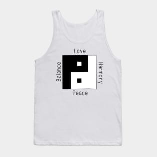 Love Harmony Peace Balance Tank Top